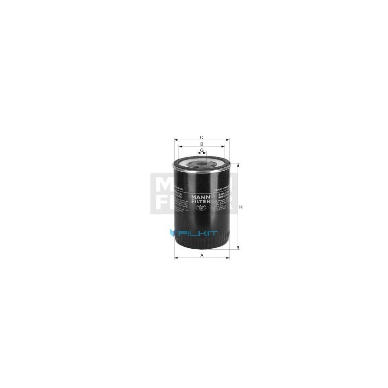 Fuel filter WDK 11 102/10 [MANN]