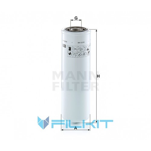 Hydraulic filter WH 12 010 [MANN]