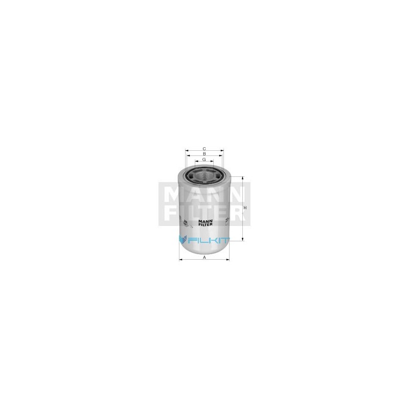 Hydraulic filter WH 960/2 [MANN]