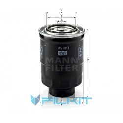 Fuel filter WK 8018 x [MANN]