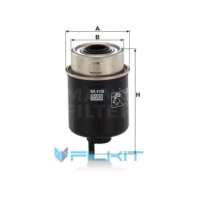 Fuel filter WK 8128 [MANN]