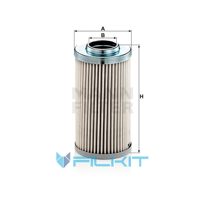 Hydraulic filter (insert) HD 7006 [MANN]