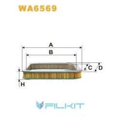 Air filter WA6569 [WIX]