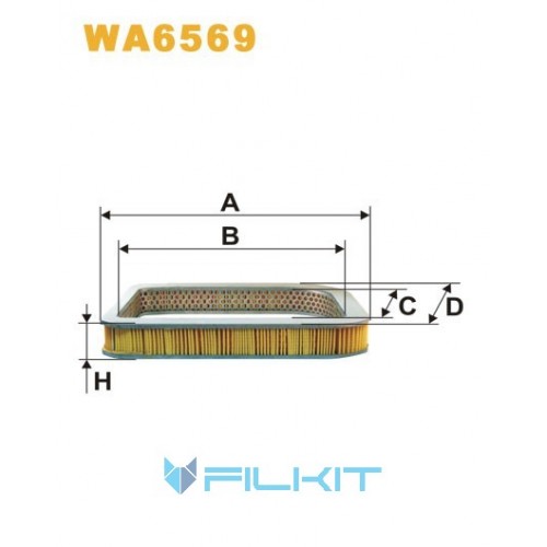 Air filter WA6569 [WIX]