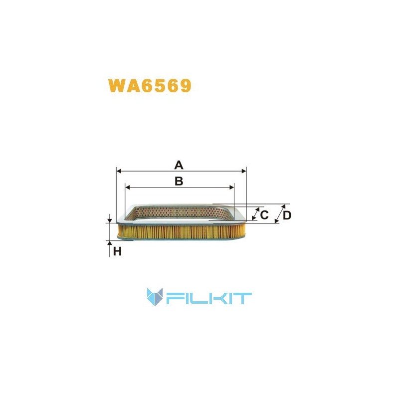 Air filter WA6569 [WIX]