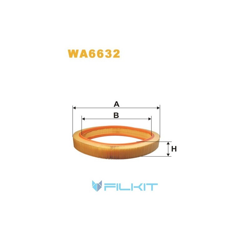 Air filter WA6632 [WIX]