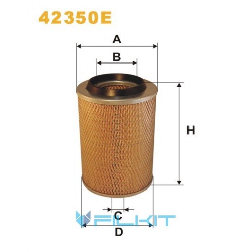 Air filter 42350E [WIX]