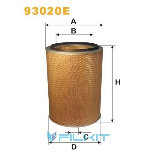 Air filter 93020E [WIX]