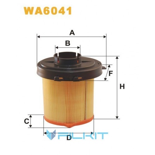 Фильтр воздушный WA6041 [WIX]