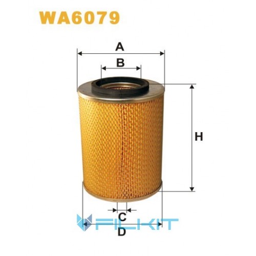 Air filter WA6079 [WIX]