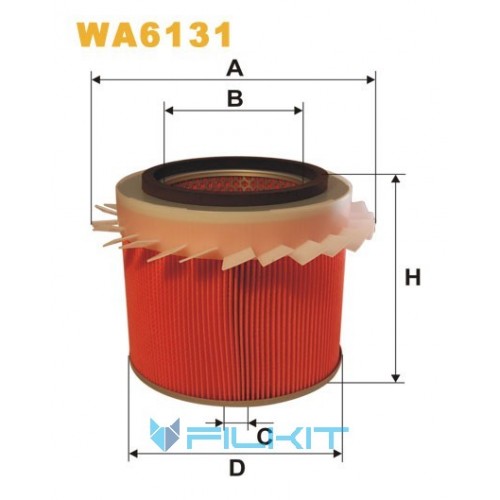 Фильтр воздушный WA6131 [WIX]