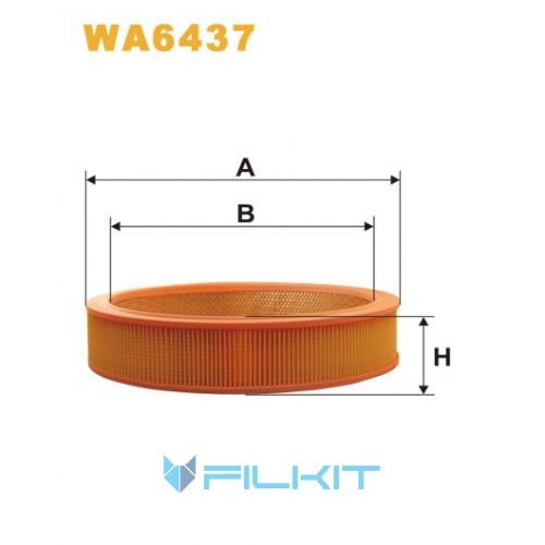 Air filter WA6437 [WIX]