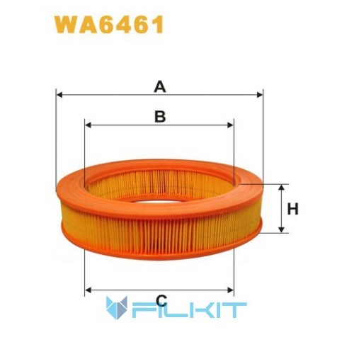 Фильтр воздушный WA6461 [WIX]