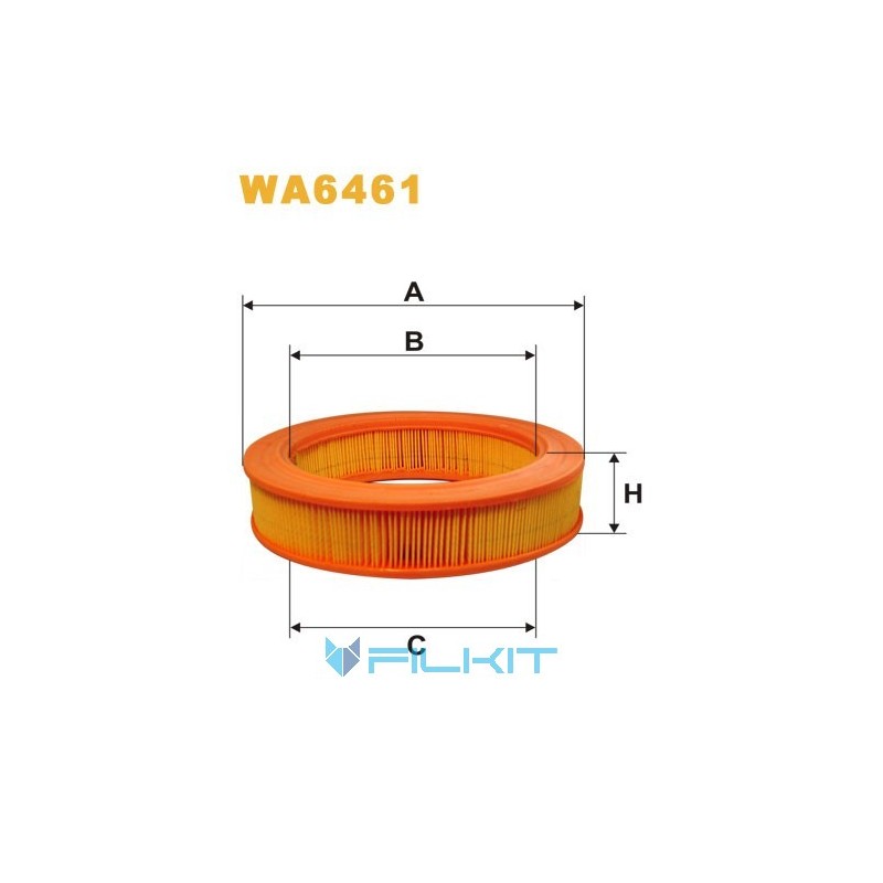 Фильтр воздушный WA6461 [WIX]