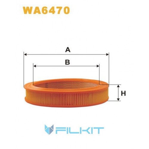 Фильтр воздушный WA6470 [WIX]