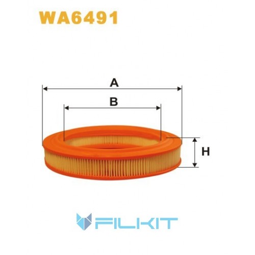 Air filter WA6491 [WIX]