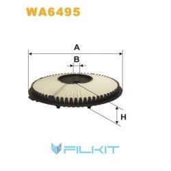 Фільтр повітряний WA6495 [WIX]