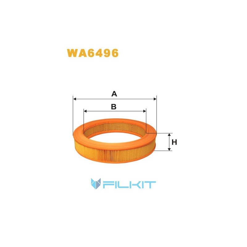 Air filter WA6496 [WIX]