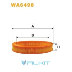 Фільтр повітряний WA6498 [WIX]