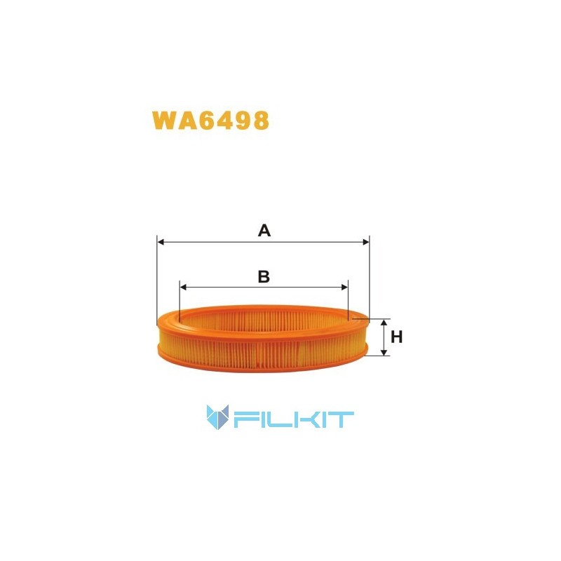 Air filter WA6498 [WIX]