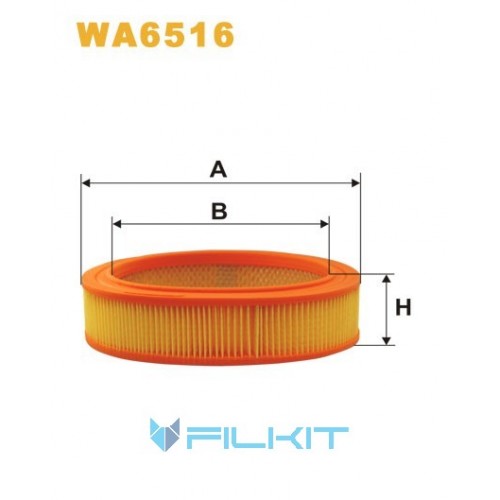 Фільтр повітряний WA6516 [WIX]