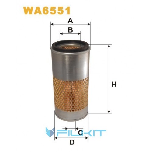 Air filter WA6551 [WIX]