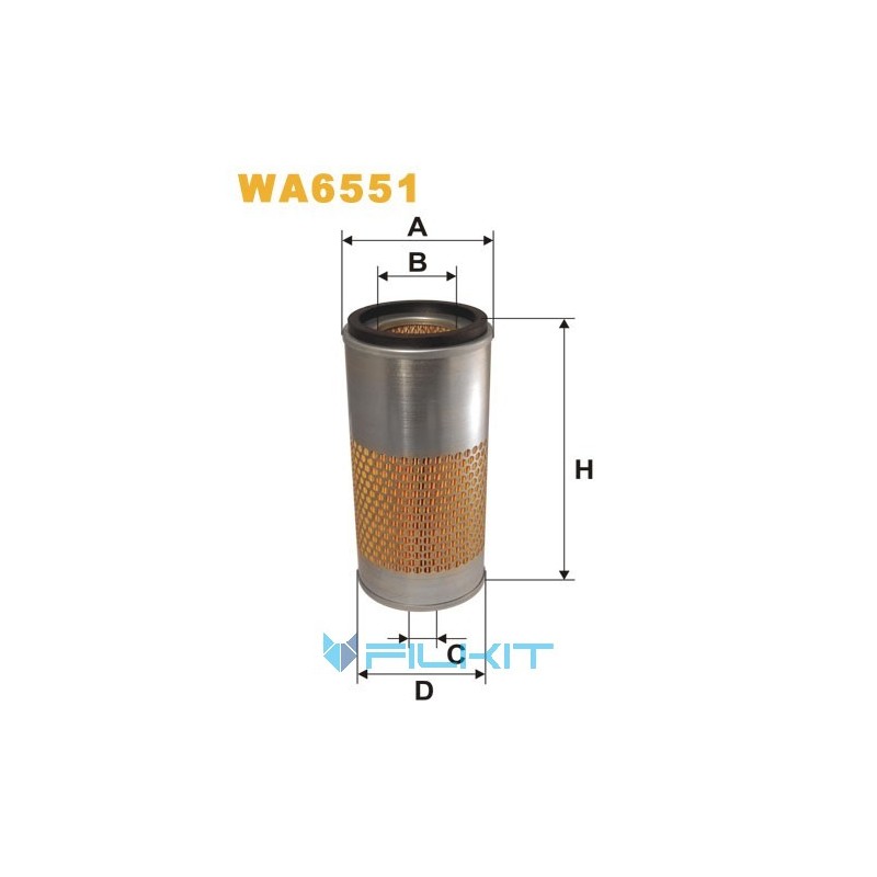 Air filter WA6551 [WIX]