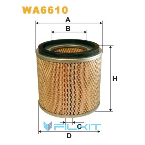 Air filter WA6610 [WIX]