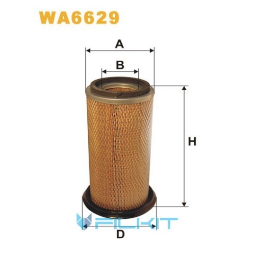 Фільтр повітряний WA6629 [WIX]