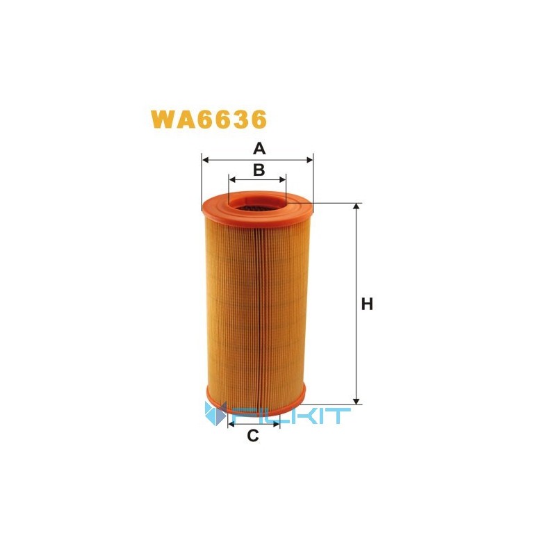 Air filter WA6636 [WIX]