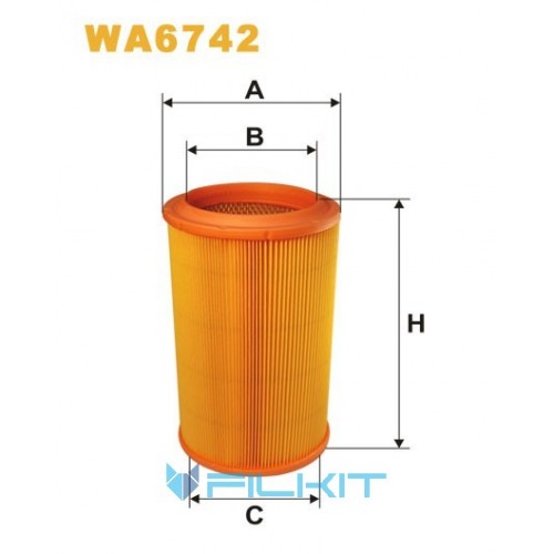 Air filter WA6742 [WIX]