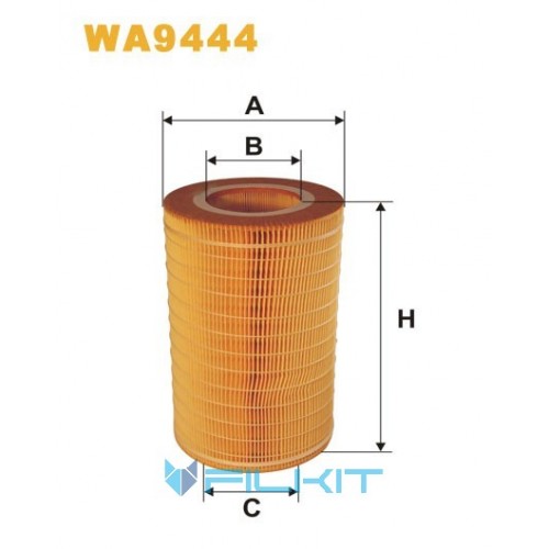 Фільтр повітряний WA9444 [WIX]