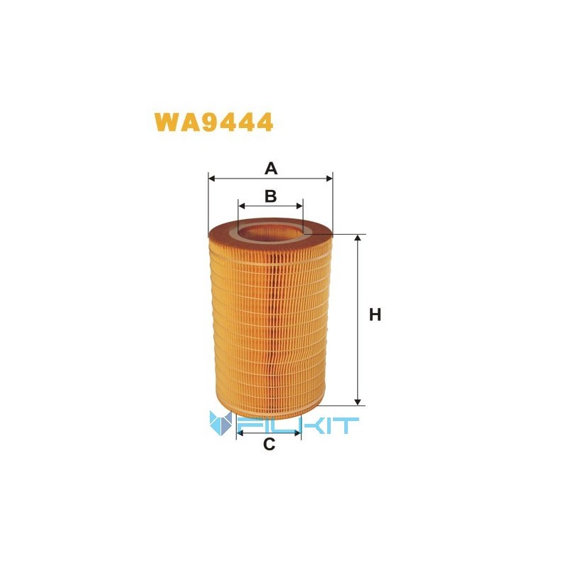 Фільтр повітряний WA9444 [WIX]