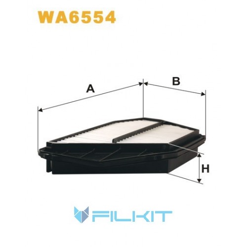 Фільтр повітряний WA6554 [WIX]