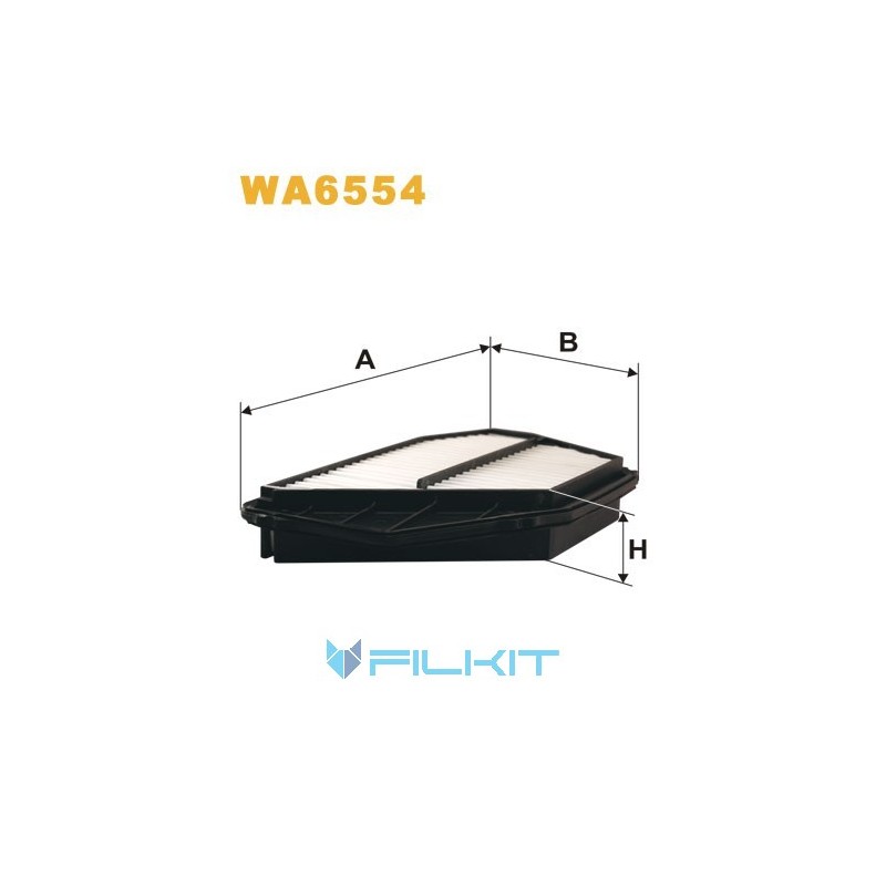 Фильтр воздушный WA6554 [WIX]