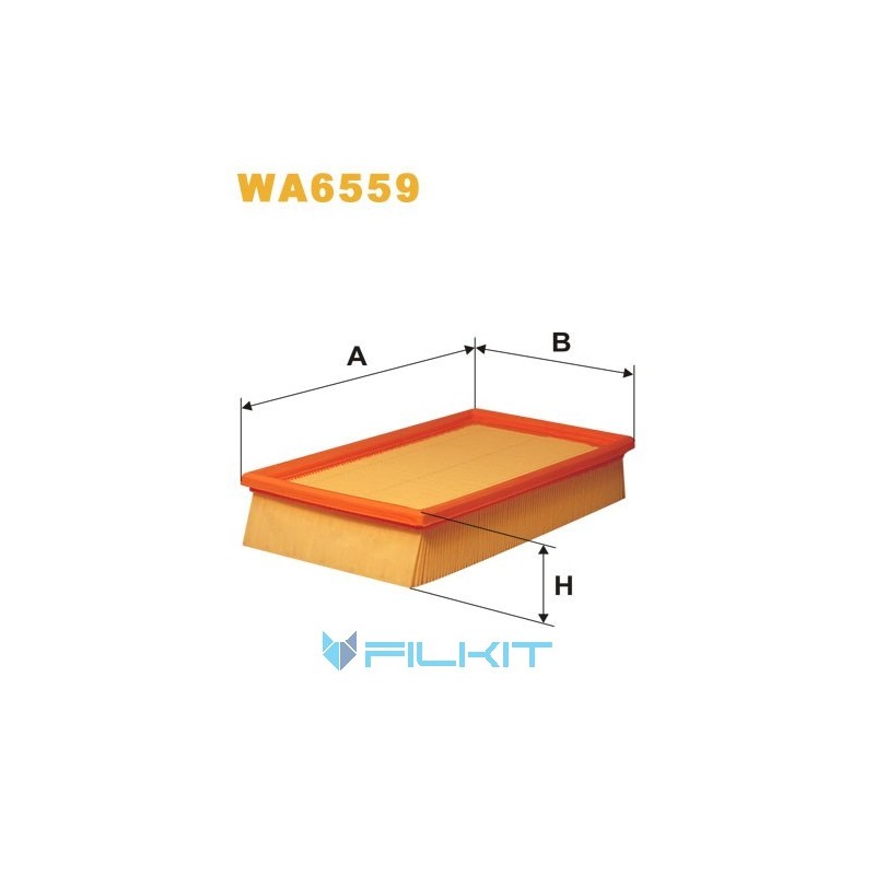 Фільтр повітряний WA6559 [WIX]