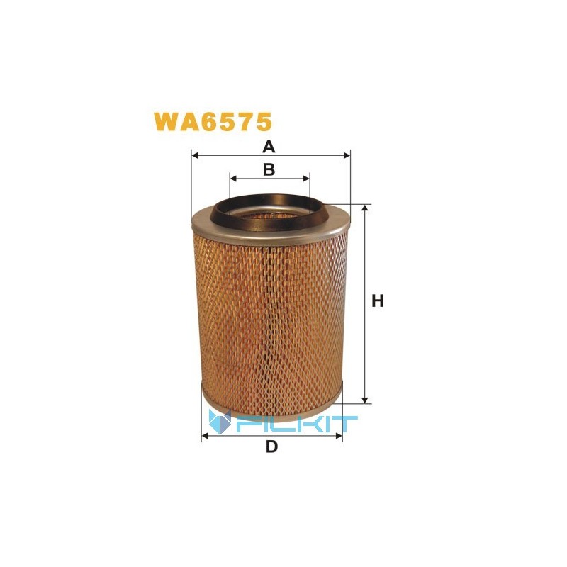 Фільтр повітряний WA6575 [WIX]