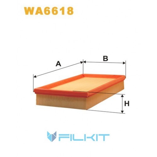 Air filter WA6618 [WIX]