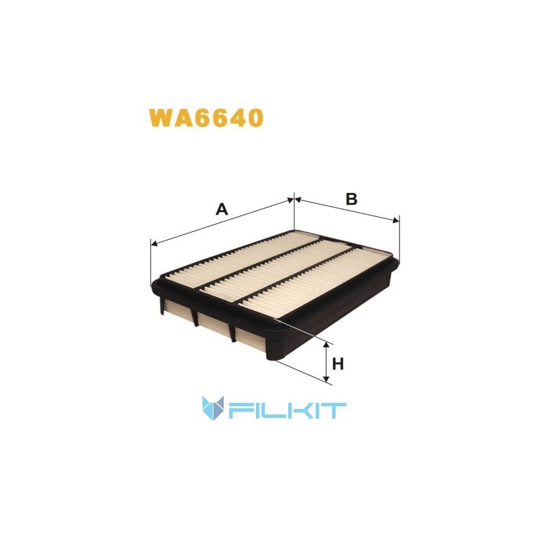 Air filter WA6640 [WIX]