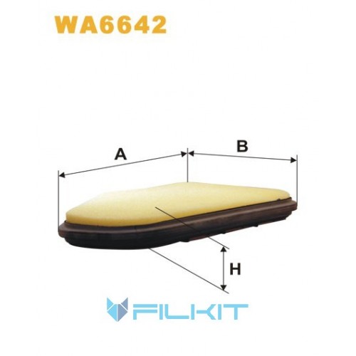 Air filter WA6642 [WIX]