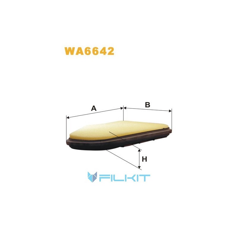 Air filter WA6642 [WIX]