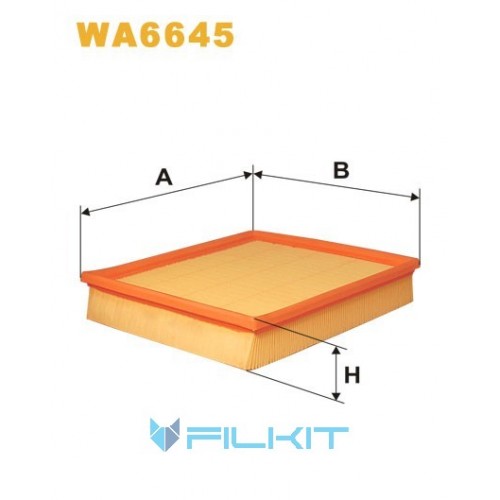 Air filter WA6645 [WIX]