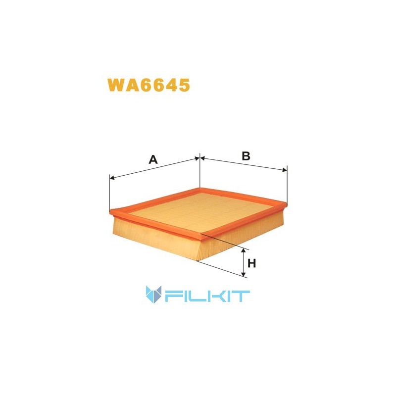 Air filter WA6645 [WIX]