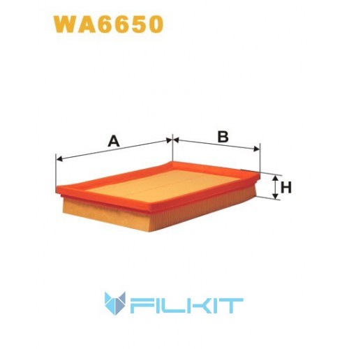 Air filter WA6650 [WIX]