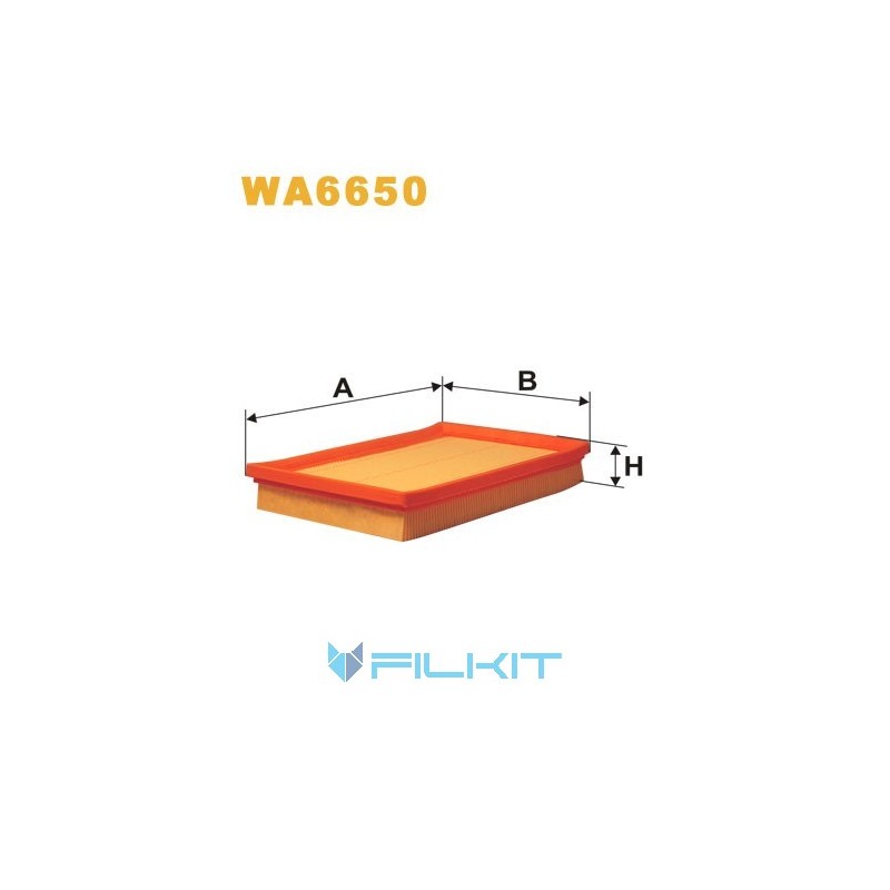 Air filter WA6650 [WIX]