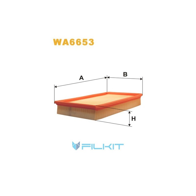Air filter WA6653 [WIX]
