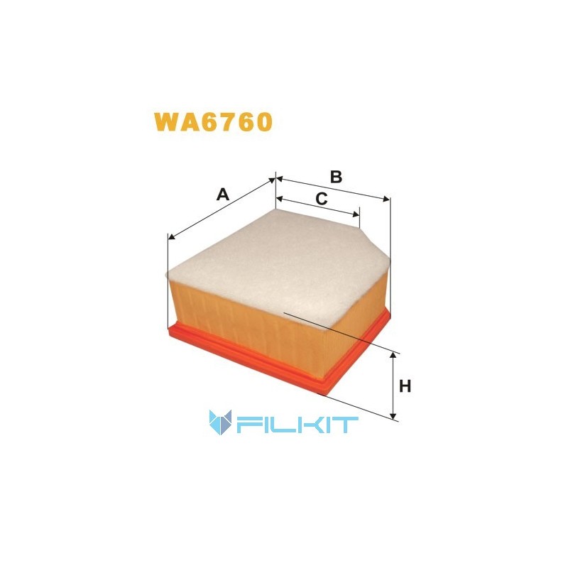 Air filter WA6760 [WIX]