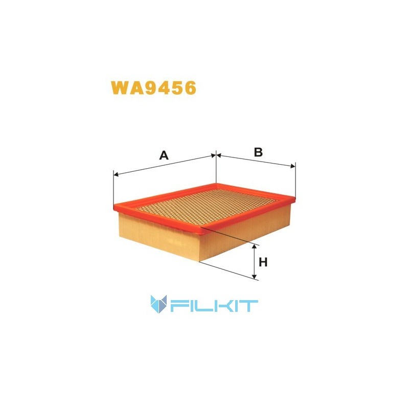 Фільтр повітряний WA9456 [WIX]