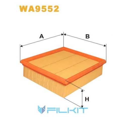 Фільтр повітряний WA9552 [WIX]