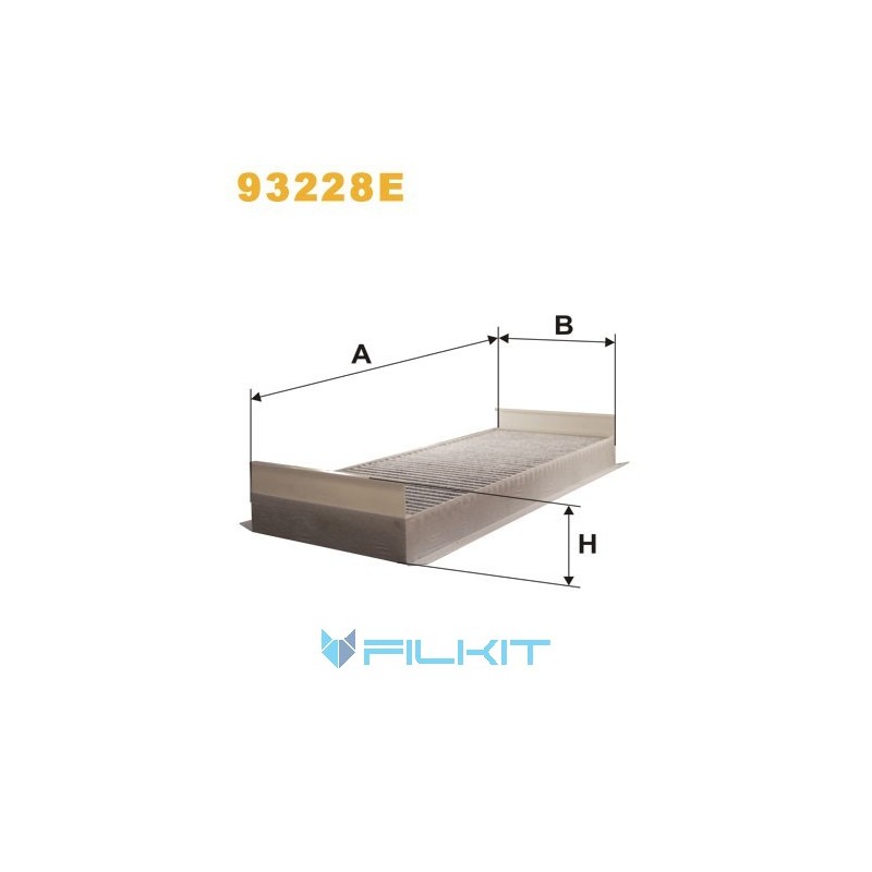 Cabin air filter 93228E [WIX]